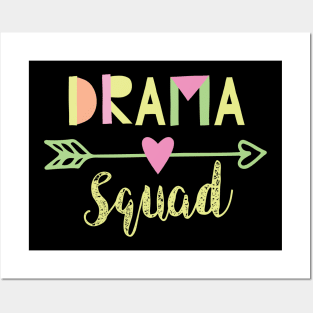 Drama Squad Posters and Art